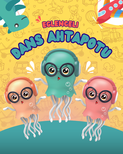 Dans Eden Eğlenceli Eğitici Ahtapot